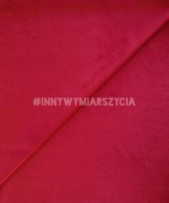 Welur tapicerski velvet bordo - obrazek 3