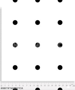 Alternative view of Ortalion wodoodporny czarny grochy 2
