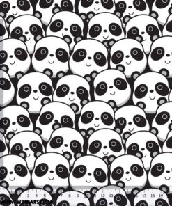 Alternative view of Ortalion wodoodporny duże misie panda
