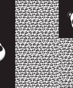 Panel śpiworkowy miś panda 1 155x105cm