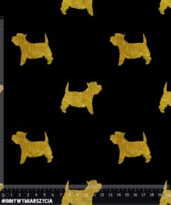 Alternative view of Welur tapicerski psy westie west white terrier 2