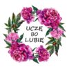 Panel welur dzień nauczyciela piwonie białe
