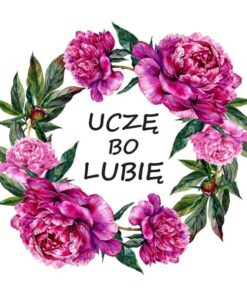 Panel welur dzień nauczyciela piwonie białe