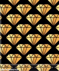 Alternative view of Ortalion wodoodporny złoty diamenty czarny 2