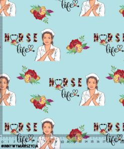 Alternative view of Tkanina wodoodporna pielęgniarka nurse life 2
