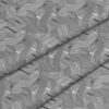 Ortalion wodoodporny panele geometryczne szary czarny