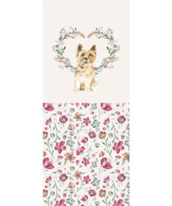 Panel 42x100cm Cairn Terrier