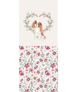 Panel 42x100cm Cavalier King Charles Spaniel