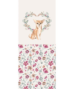 Panel 42x100cm Chihuahua