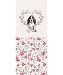 Panel 42x100cm Cocker Spaniel