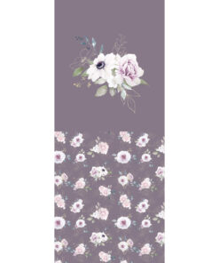 Panel 42x100cm róże anemony i listki