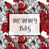 Panel wodoodporny mommy bag rysowane maki