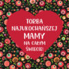 Panel wodoodporny najukochańsza mama łowicz czerwony