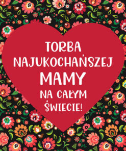 Panel wodoodporny najukochańsza mama łowicz czerwony