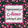 Panel wodoodporny najwspanialsza mama łowicz różowy