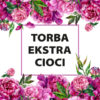 Panel wodoodporny torba ekstra cioci piwonie biały