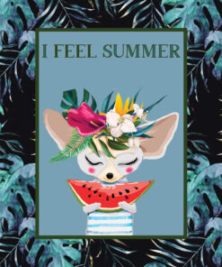 Panel wodoodporny I feel summer mysz
