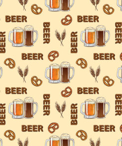 Welur tapicerski kufle piwo beer - obrazek 3