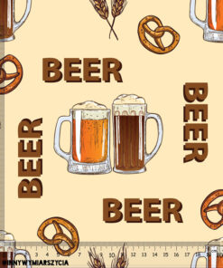 Alternative view of Welur tapicerski kufle piwo beer