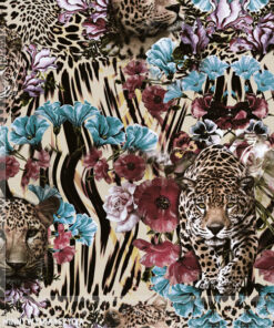 Alternative view of Ortalion wodoodporny leopardy w kwiatach