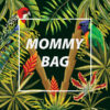 Panel wodoodporny mommy bag parrots