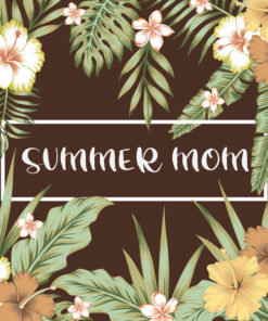 Panel wodoodporny tropikalna wyspa summer mom