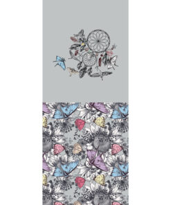 Panel 42x100cm łapacz snów motyle i kolibry