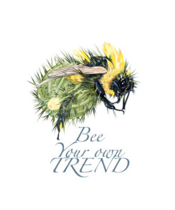 Panel wodoodporny pszczoła - bee Your own trend