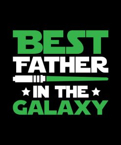 Panel wodoodporny best father in the galaxy green