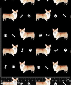 Alternative view of Ortalion wodoodporny corgi łapki kości czarny