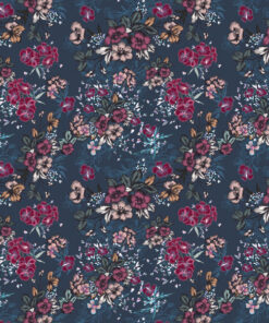 Ortalion wodoodporny eleganckie kwiaty vintage - obrazek 3