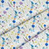 Ortalion wodoodporny łąka wiosenna watercolor biały