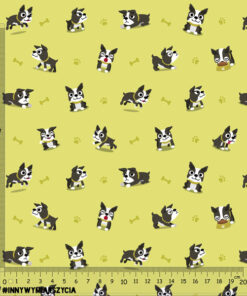 Alternative view of Ortalion wodoodporny małe boston terrier łapki i kości