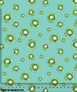 Alternative view of Tkanina wodoodporna owoce tropikalne kiwi małe