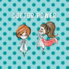 Panel welur doctor power miętowe kropki