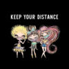 Panel welur keep your distance 1