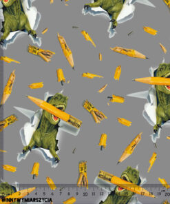 Alternative view of Ortalion wodoodporny dinozaury z ołówkami