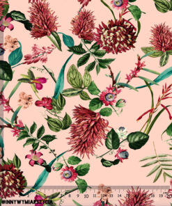 Alternative view of Tkanina wodoodporna ogród botaniczny tropikalny bukiet jasny