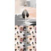 Panel 42x100cm ballet dancer 3