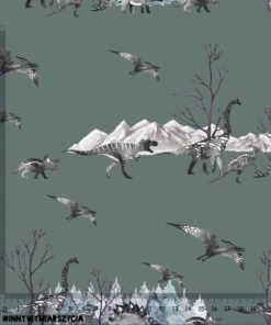 Alternative view of Ortalion wodoodporny dinozaury góry i las mały