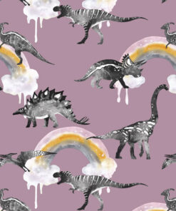 Alternative view of Ortalion wodoodporny dinozaury i tęcza duży