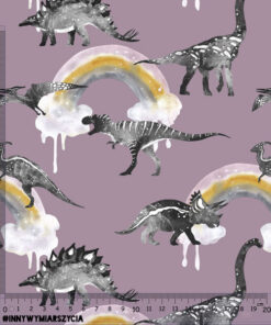 Alternative view of Ortalion wodoodporny dinozaury i tęcza mały