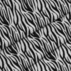 Tkanina wodoodporna futro zebra