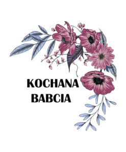 Panel wodoodporny kochana babcia anemony