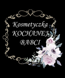 Panel wodoodporny kosmetyczka kochanej babci anemony i róże