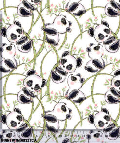 Alternative view of Tkanina wodoodporna misie panda