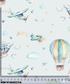 Alternative view of Tkanina wodoodporna samoloty helikoptery i balony