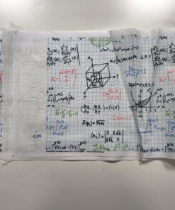Tkanina wodoodporna matematyka 0,25mb 1gatunek