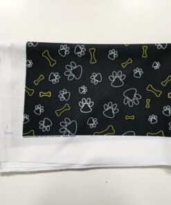 Tkanina wodoodporna kości i łapki 1mb 1gatunek
