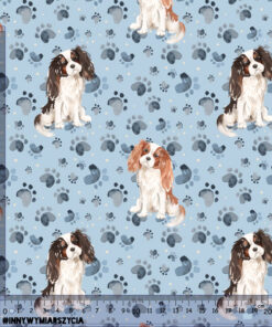 Alternative view of Tkanina wodoodporna Cavalier King Charles Spaniel simple dog 1